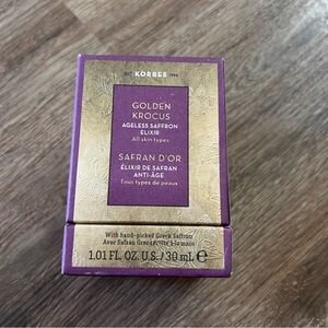 KORRES Golden Krocus Ageless Saffron Exilir 1oz